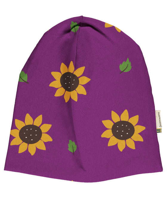 Sweat-Beanie "Sunflower", Biobaumwolle, GOTS-zertifiziert