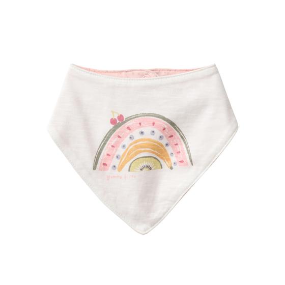 People wear Organic Dreieckstuch Fruity Rainbow