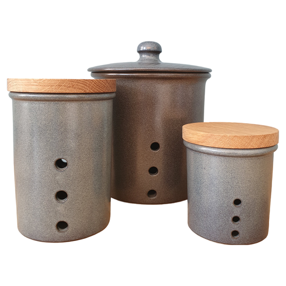 Vorratsdosen Schiefer