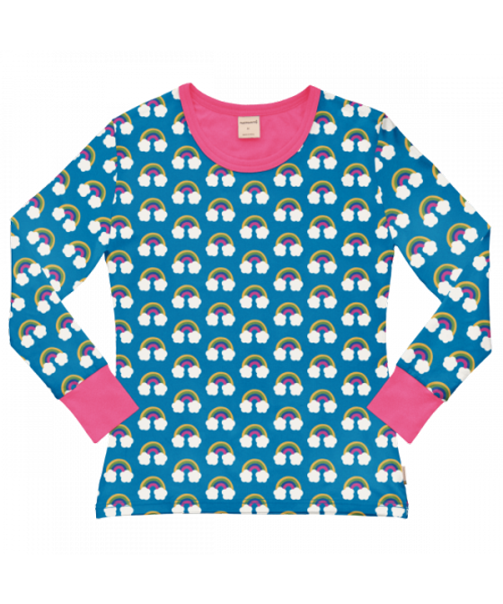 Langarmshirt "Farm Rainbow", Biobaumwolle, GOTS