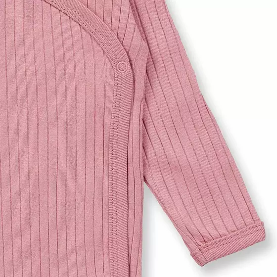 Sense Organics Wickelbody Langarm Ygon Dusty Rose