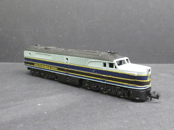 Con-Cor 1200 302 US Diesellok Alco PA-1 Baltimore & Ohio dunkelblau ohne Motor Spur N