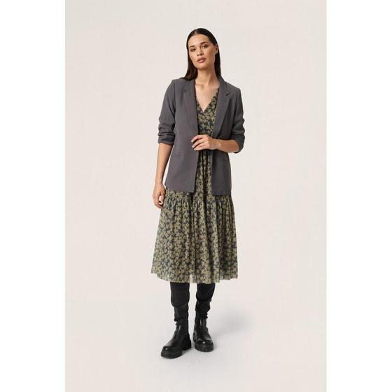 SOAKED IN LUXURY Blazer Shirley 30403608 magnet grau