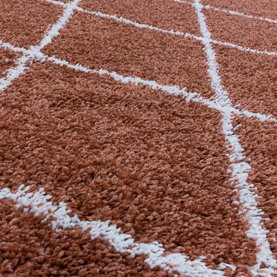 Alvor Shaggy terra 160 x 230 cm