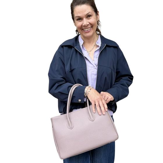 Maxima Handtasche mittel malva staubrosa