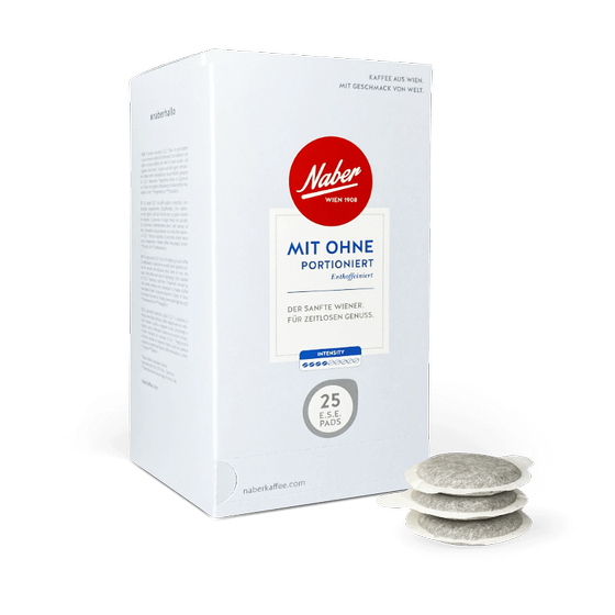Naber MIT OHNE. Decaf-ESE Pads