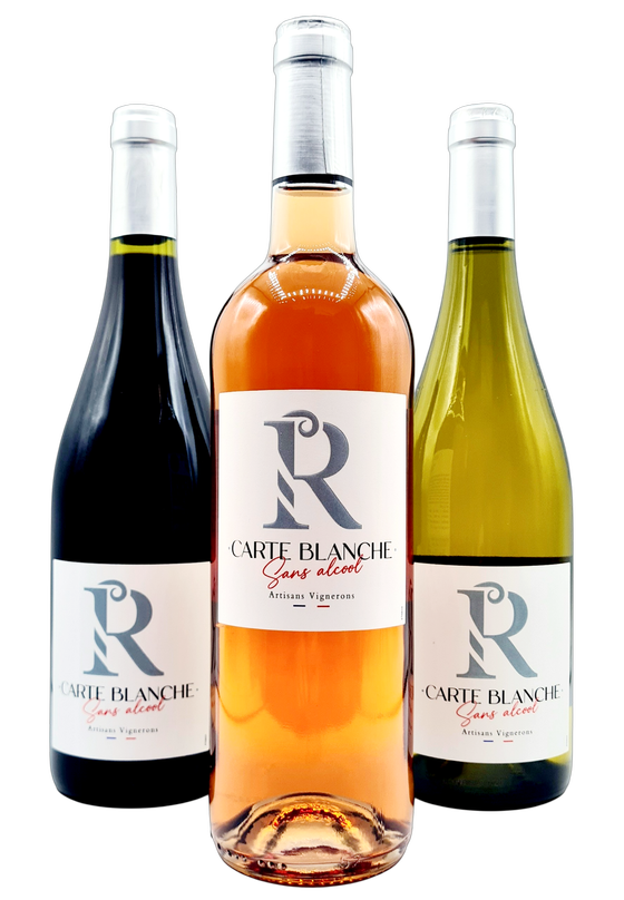 Alkoholfreies Wein Probierpaket Frankreich