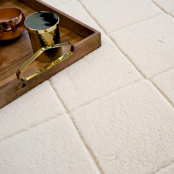 Moment süper yumusak cizgili 160 x 230 cm hell beige