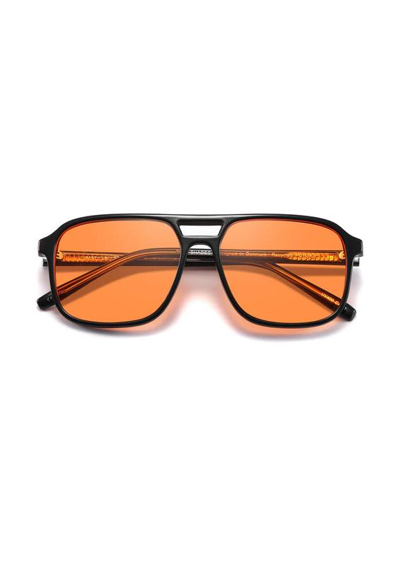 eco SHADES Sonnenbrille LAI - schwarz-orange - Unisex 