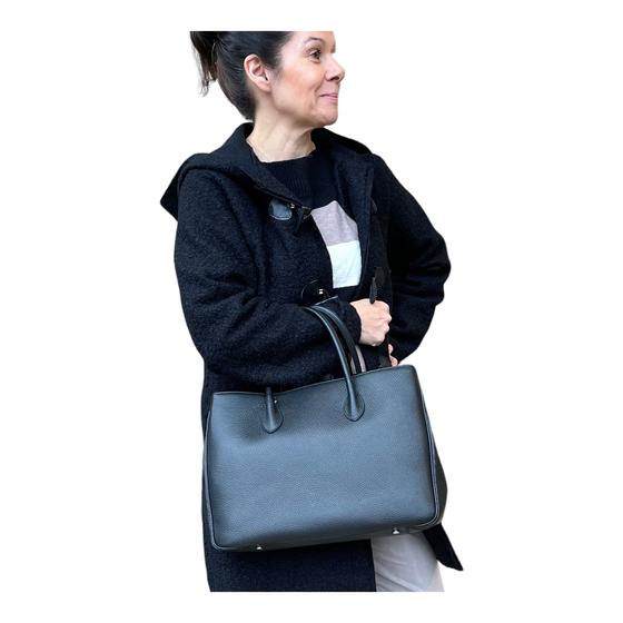 Maxima Handtasche mittel tortora, taubengrau