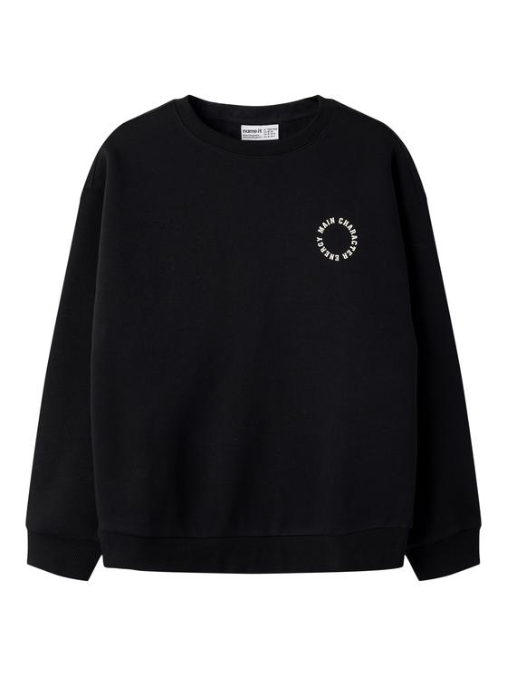 Name It Sweatshirt Bru Noos Schwarz 