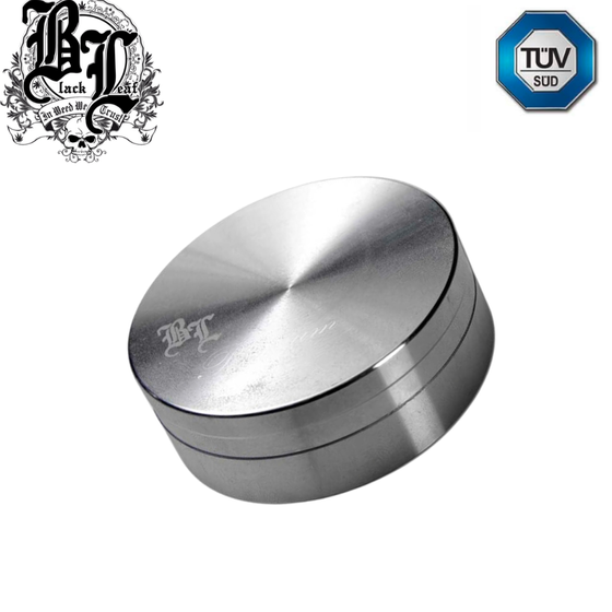 Grinder, Black Leaf®, Edelstahl, 2-teilig, 49mm