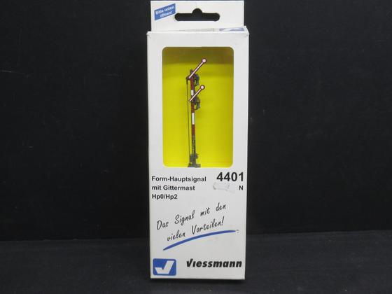 Viessmann 4401 Form-Hauptsignal mit 2 gekoppelten Flügeln Spur N OVP