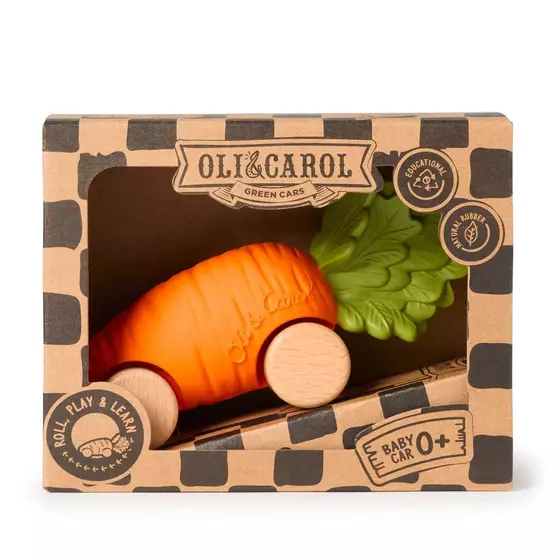 Oli&Carol Baby Car Toy Cathy The Carrot