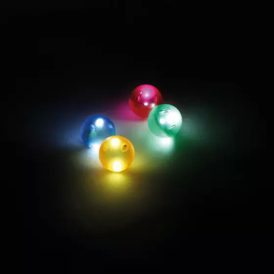 Cleverclixx Ball Run Dazzling Lights Pack Intense | 100 Teile