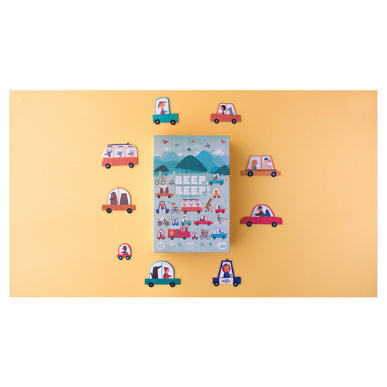 Londji Puzzle Beep, Beep 48 Teile