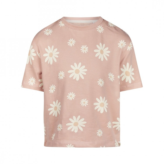 T-Shirt "Gänseblümchen", Baumwoll, rosa