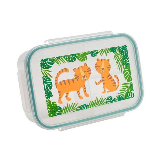 Brotbox "Tiger", Bentobox mit 3 Fächern