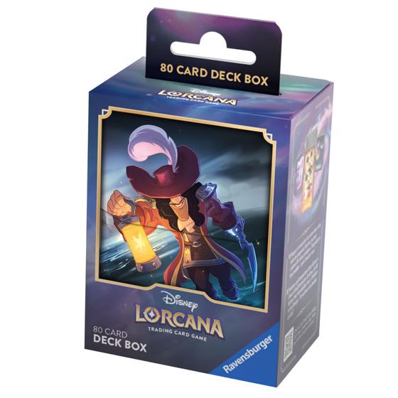 Disney Lorcana:Deck Box,Hook - Ravensburger