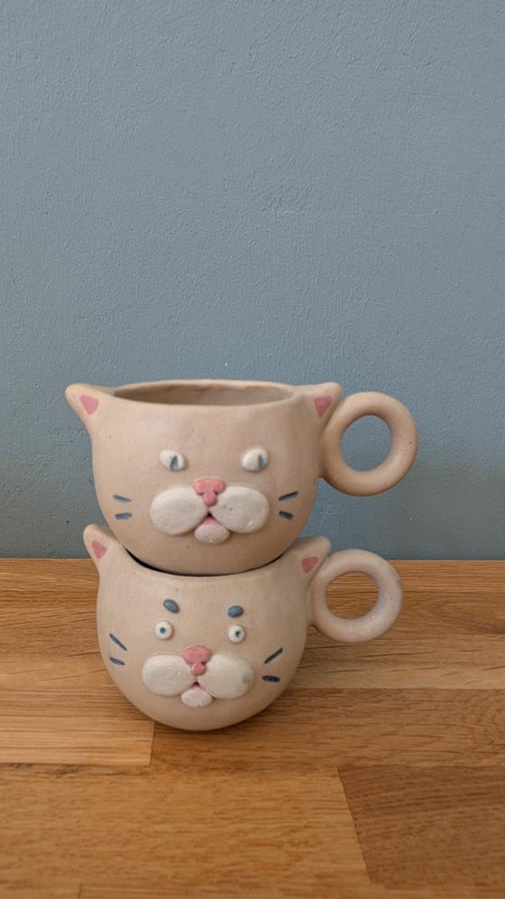 Clcin Keramik Espressotasse Katze