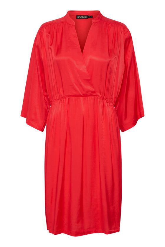 SOAKED IN LUXURY Kleid SLObelia 30406968 kardinalrot