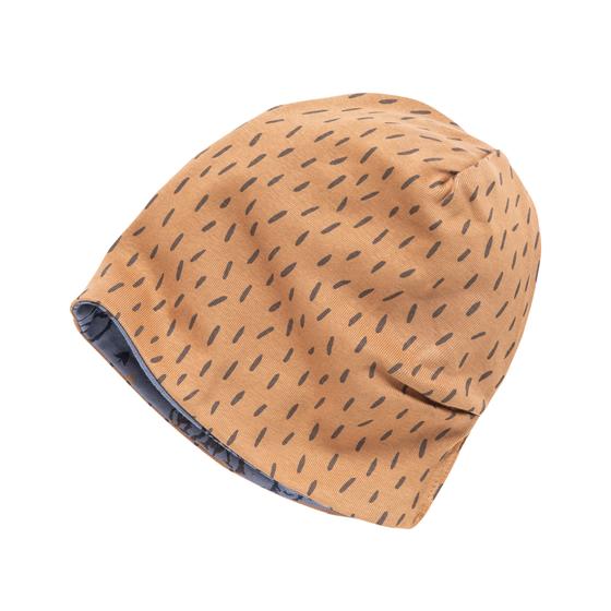 People wear Organic Wende Beanie Grizzly Rauchblau