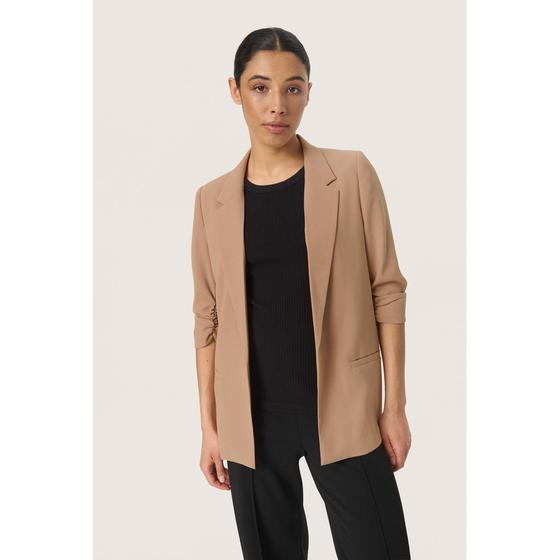 SOAKED IN LUXURY Blazer Shirley 30403608 camel