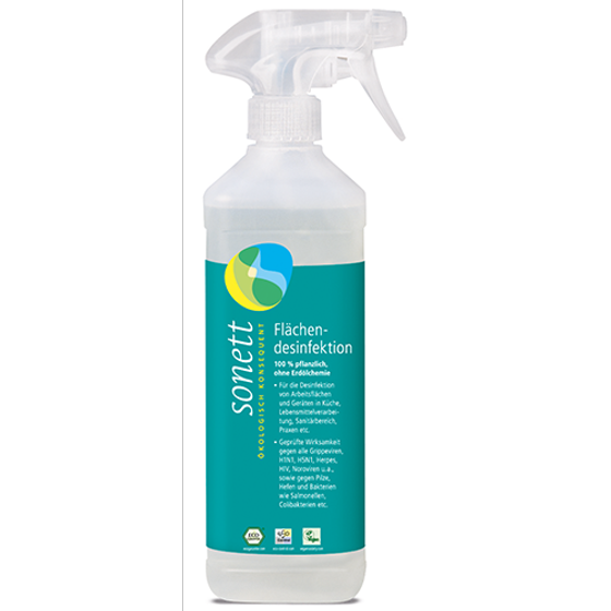 Sonett 500ml Flächen-Desinfektion Sprühflasche