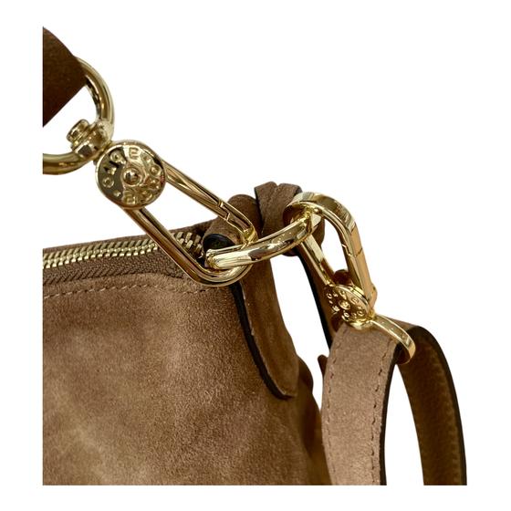 abro JUNA Hobo x-small, velours braun