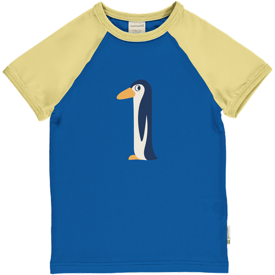 T-Shirt "1", Biobaumwolle, GOTS-zertifiziert, Pinguin