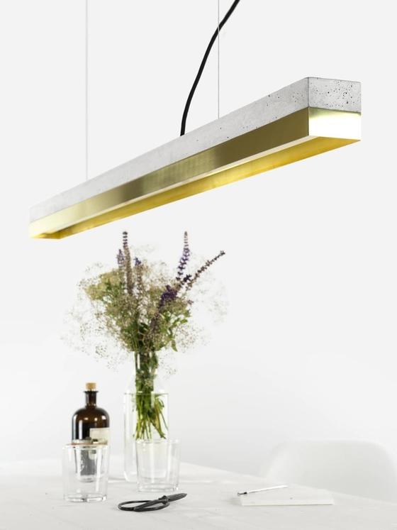 GANTlights Pendelleuchte Messing 