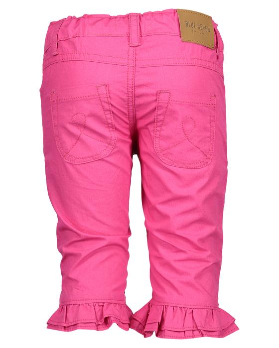 Capri-Hose, pink, reine Baumwolle