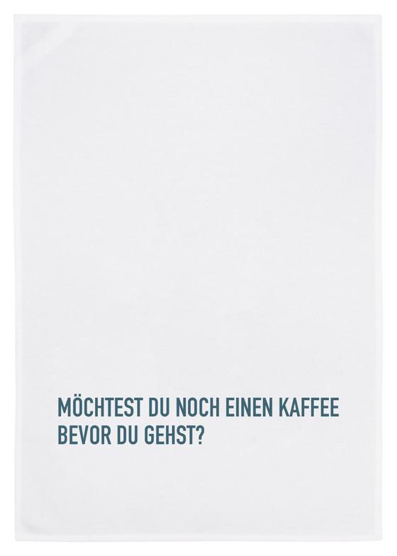 17;30 made in Hamburg Geschirrtuch MÖCHTEST DU NOCH... - weiß-blaugrau