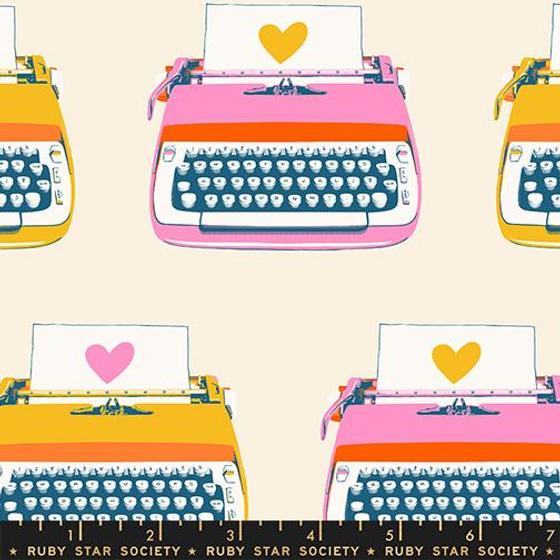 Best day ever Ruby star Society Typewriters 