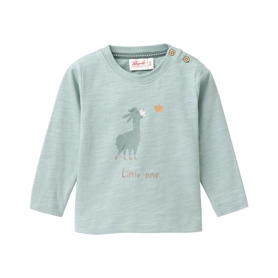 People wear Organic Langarmshirt Little Alpaca Mint