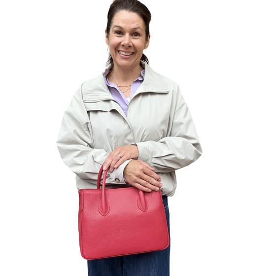 Maxima Handtasche klein, rot hellrot malboro