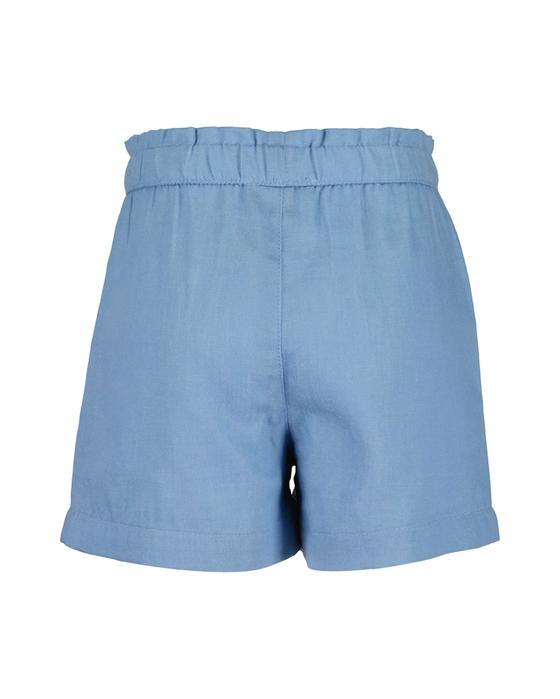 Schlupfshorts, Baumwolle, mittelblau