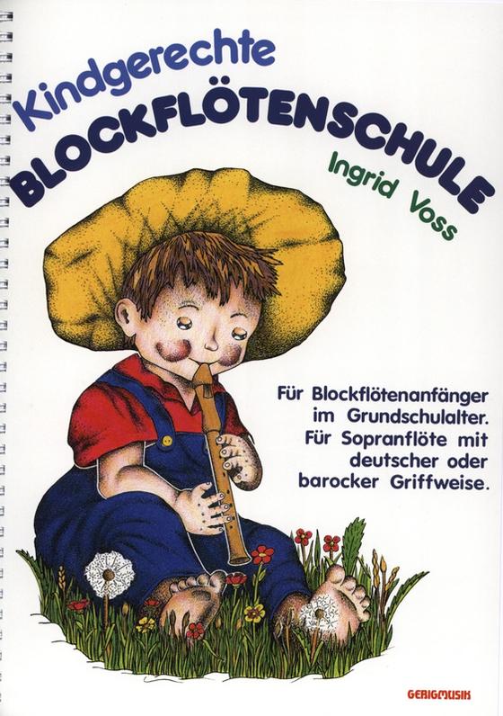 Kindgerechte Blockflötenschule