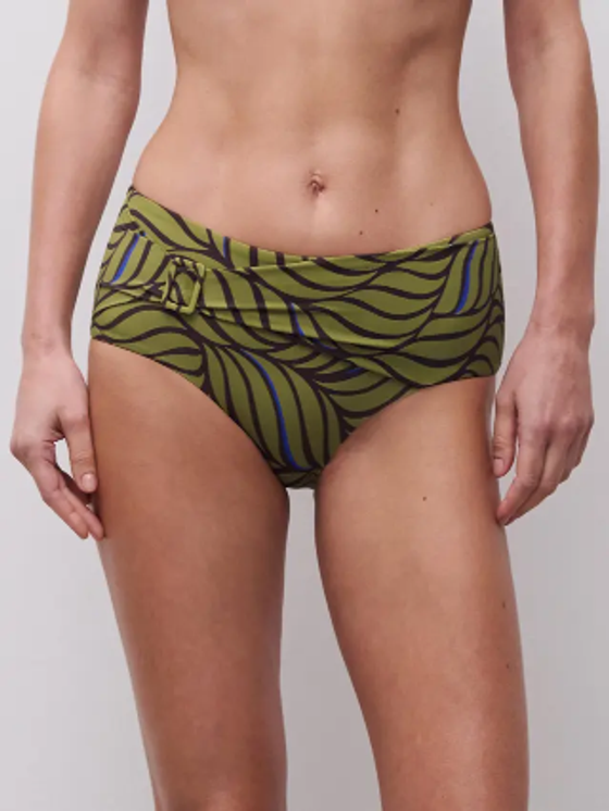 CHANTELLE Femilet RIVERO Bikini Taillenslip - Coffee Leaves