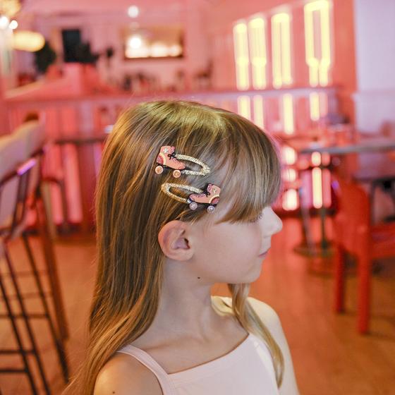 Rockahula Kids Haarspangen Disco Roller Skate