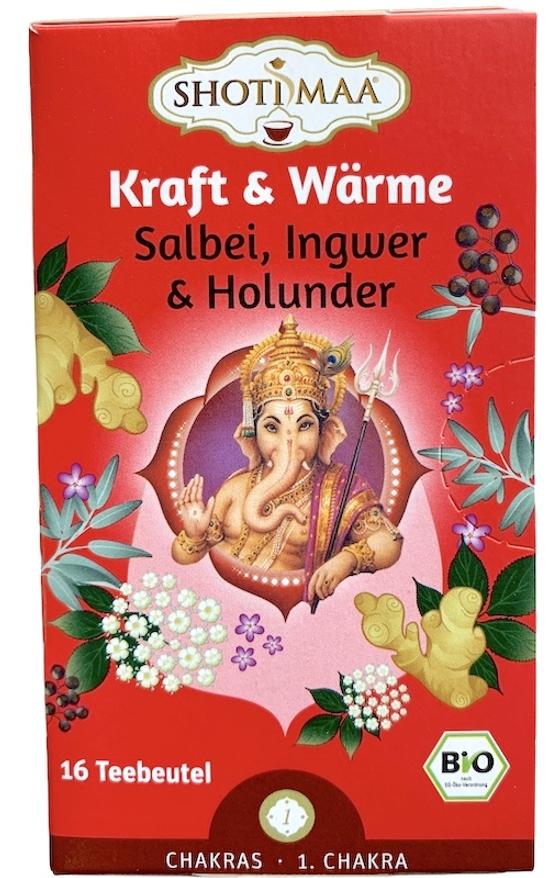 Shoti Maa Bio "Kraft und Wärme" Teemischung, 32 g 