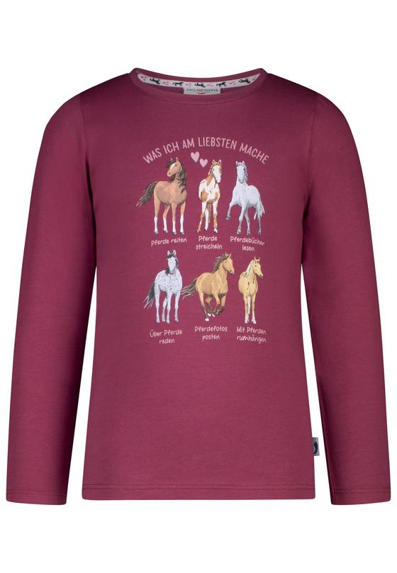 Langarmshirt "Horses", Baumwolle