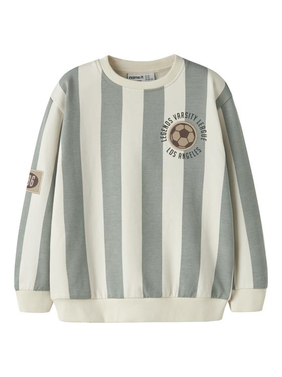 Name it Sweat Pullover Gestreift  Antique White