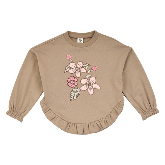 Müsli By Green Cotton Sweatshirt Velora Frill Walnut