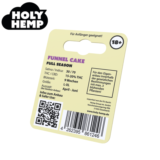 Samen, Holy Hemp, Funnel Cake