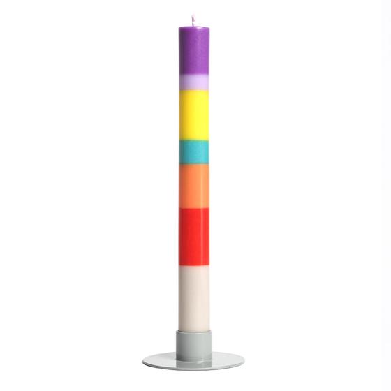 Kleine bunte Kerze Kreativität