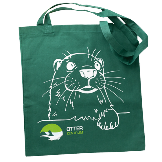 Baumwolltasche OTTER-ZENTRUM, grün