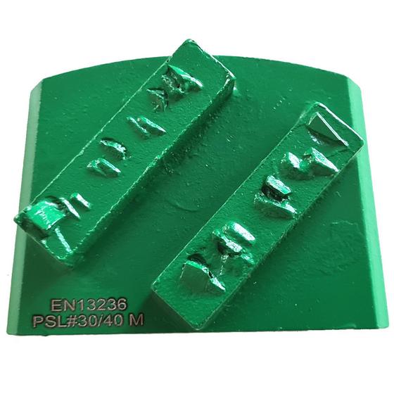 Diamant Schleifschuh <br> passend für Blastrac Slidemag-Aufnahme <br> PKD-Split für Beschichtungen