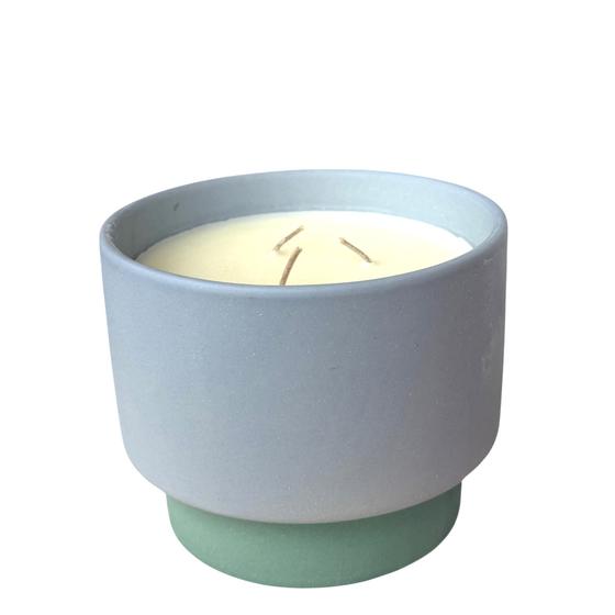 Paddywax Duftkerze Colour Block Saltwater Suede 435 gr