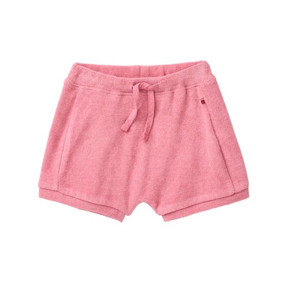 People wear Organic Frottee Shorts Himberrot